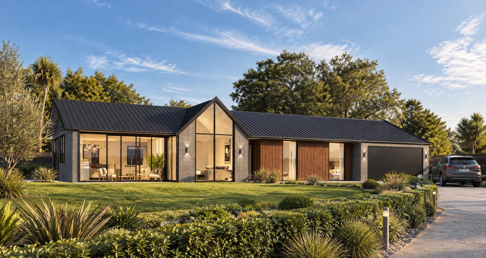 Bellwood — Monopitch roof