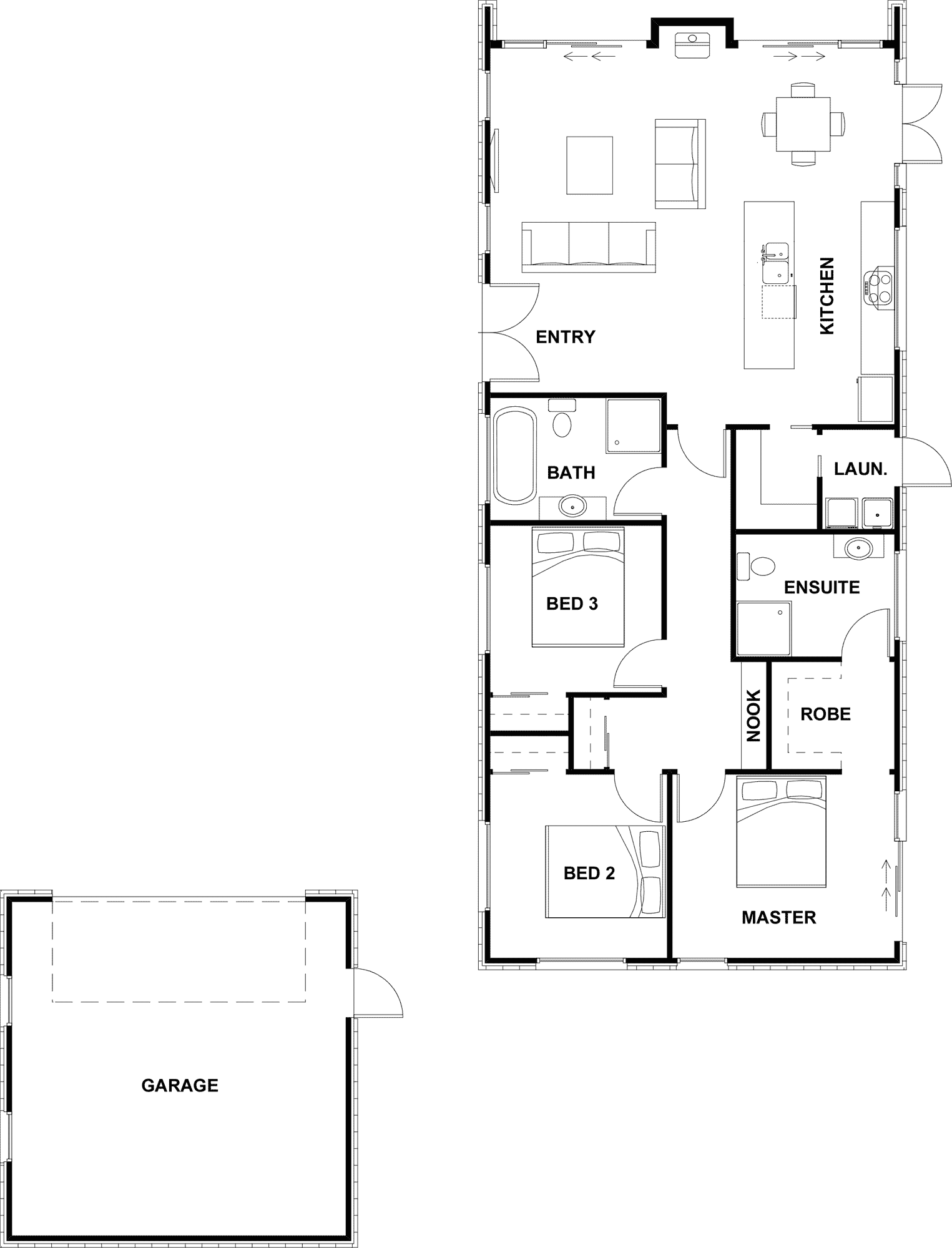 Boston floor plan