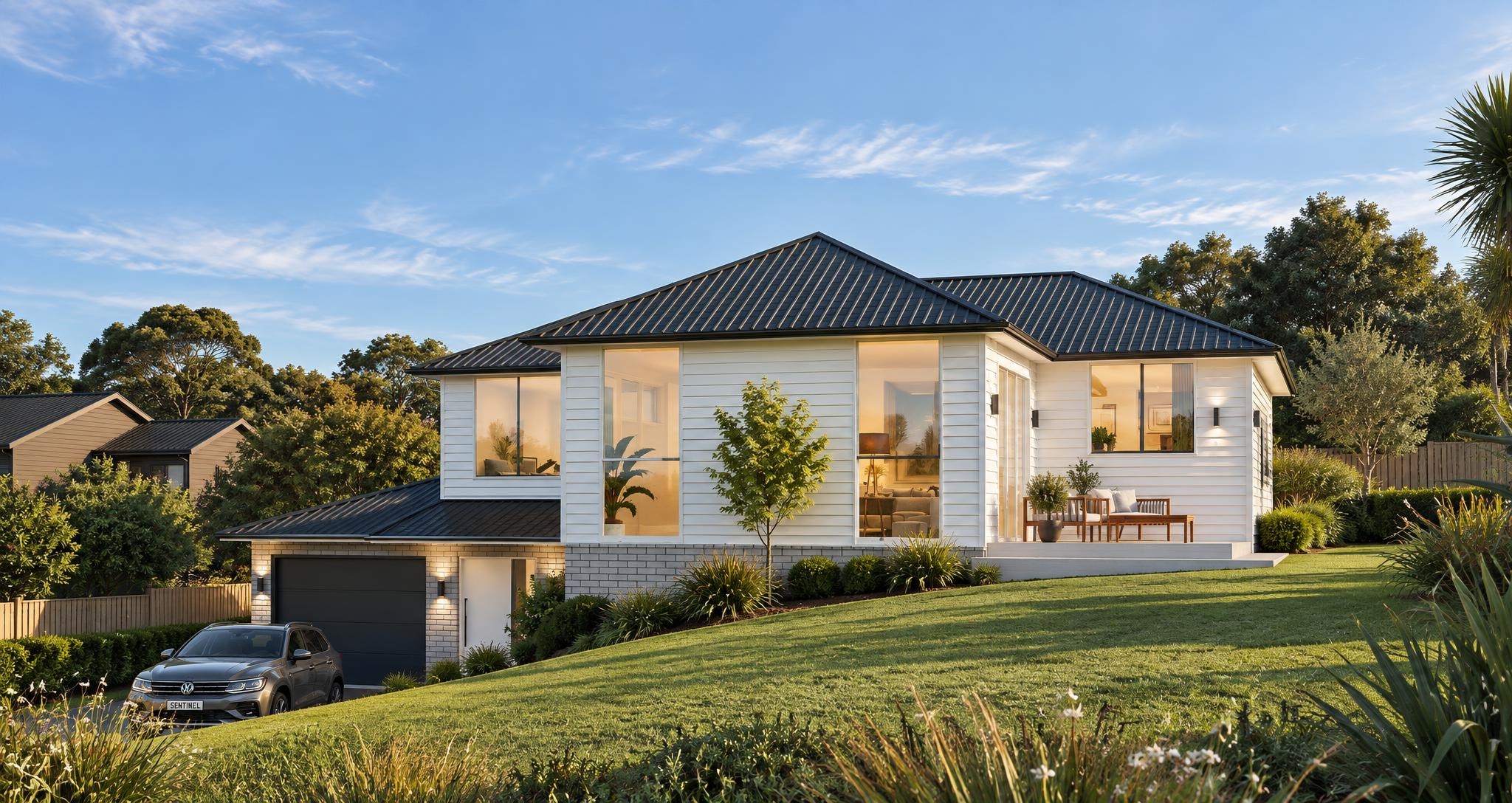Buchanan — Hip roof