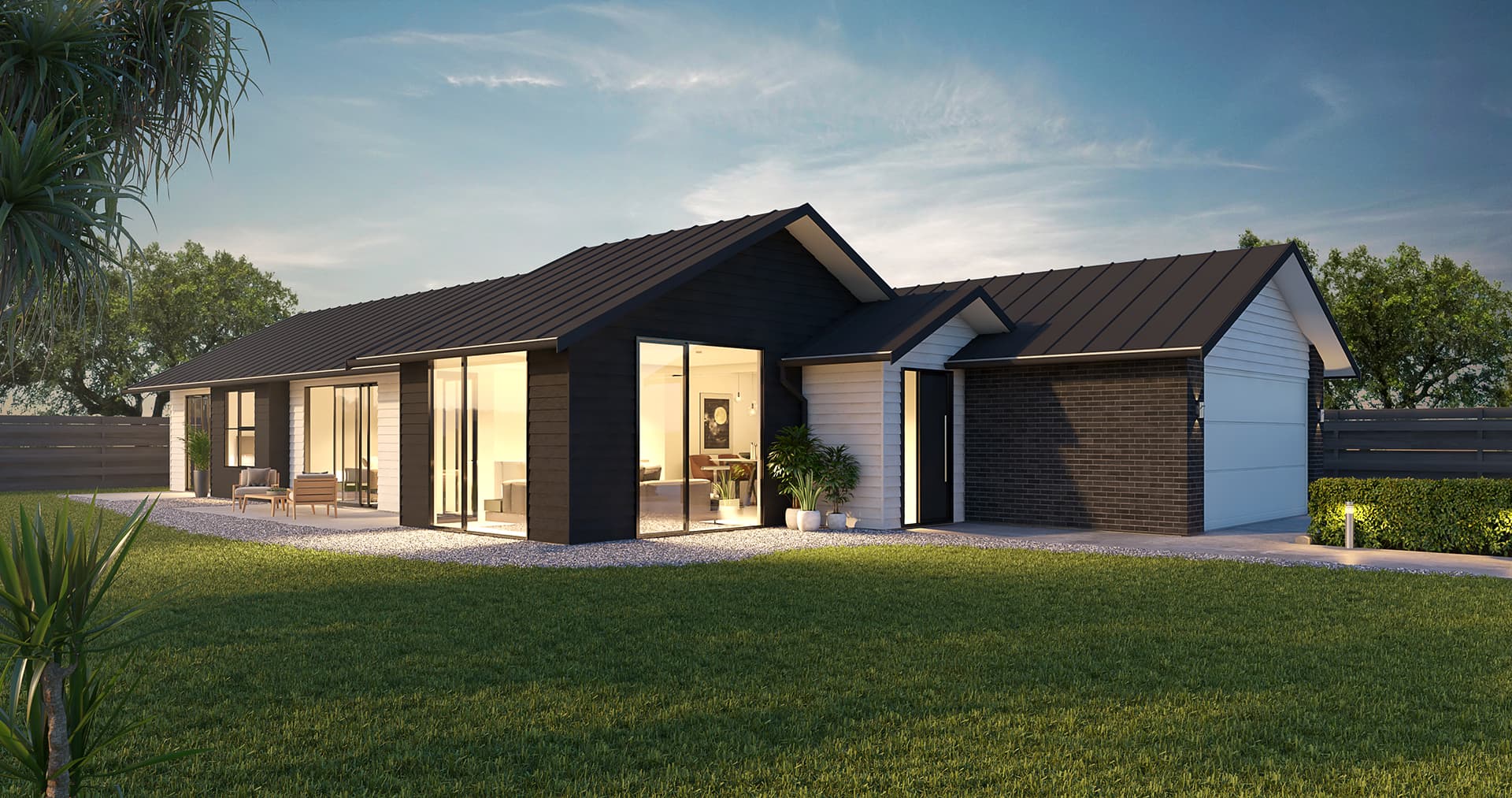 Buckley — Gable roof