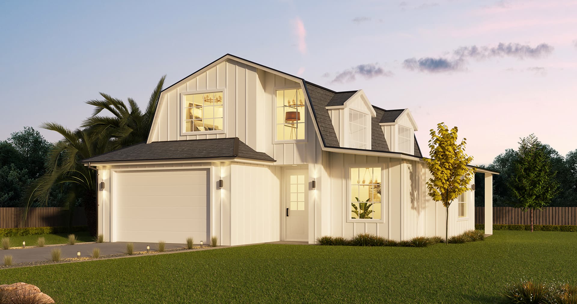 Charlize — Hip roof