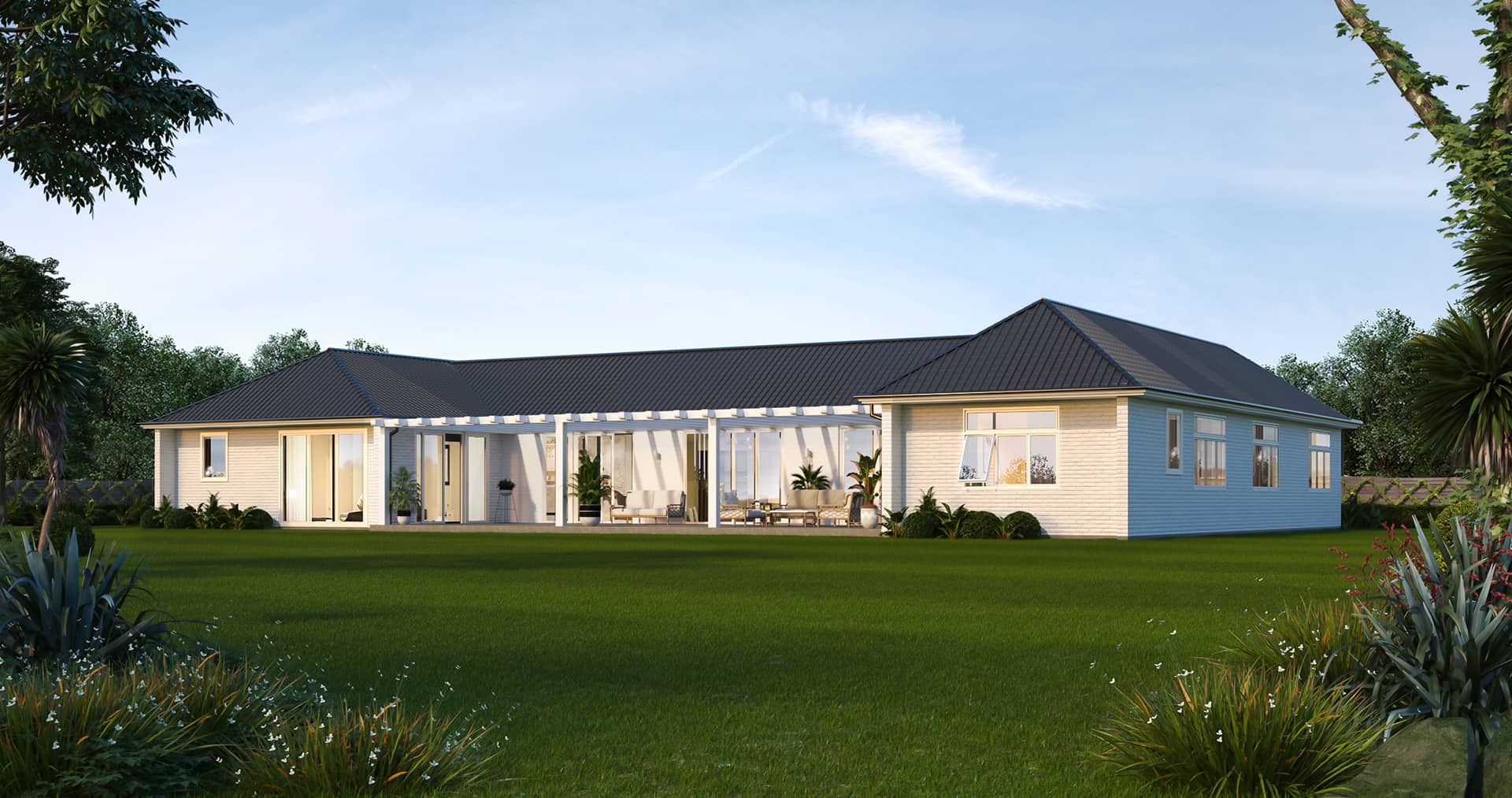 Coombe — Hip roof