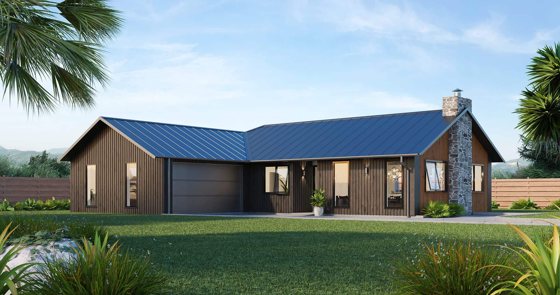 Counties — Gable roof