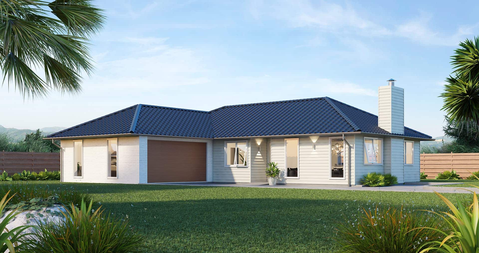 Counties — Hip roof