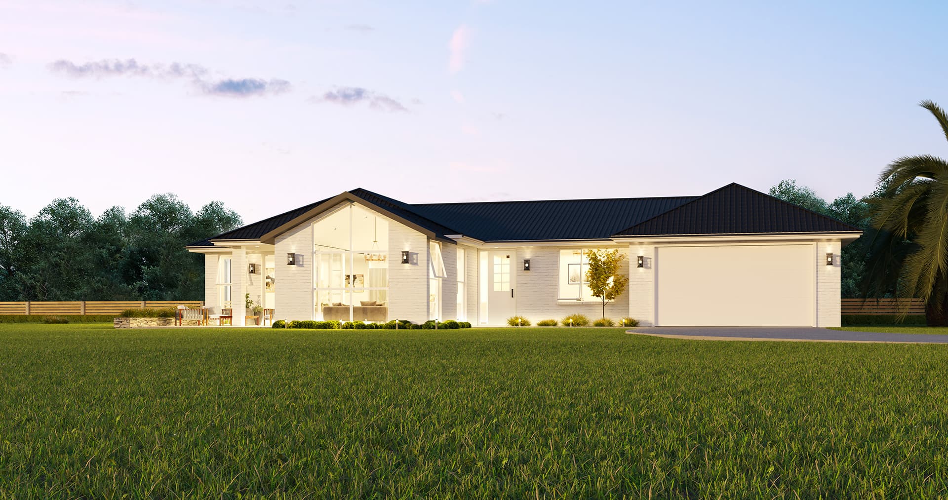 Crabfield — Hip roof