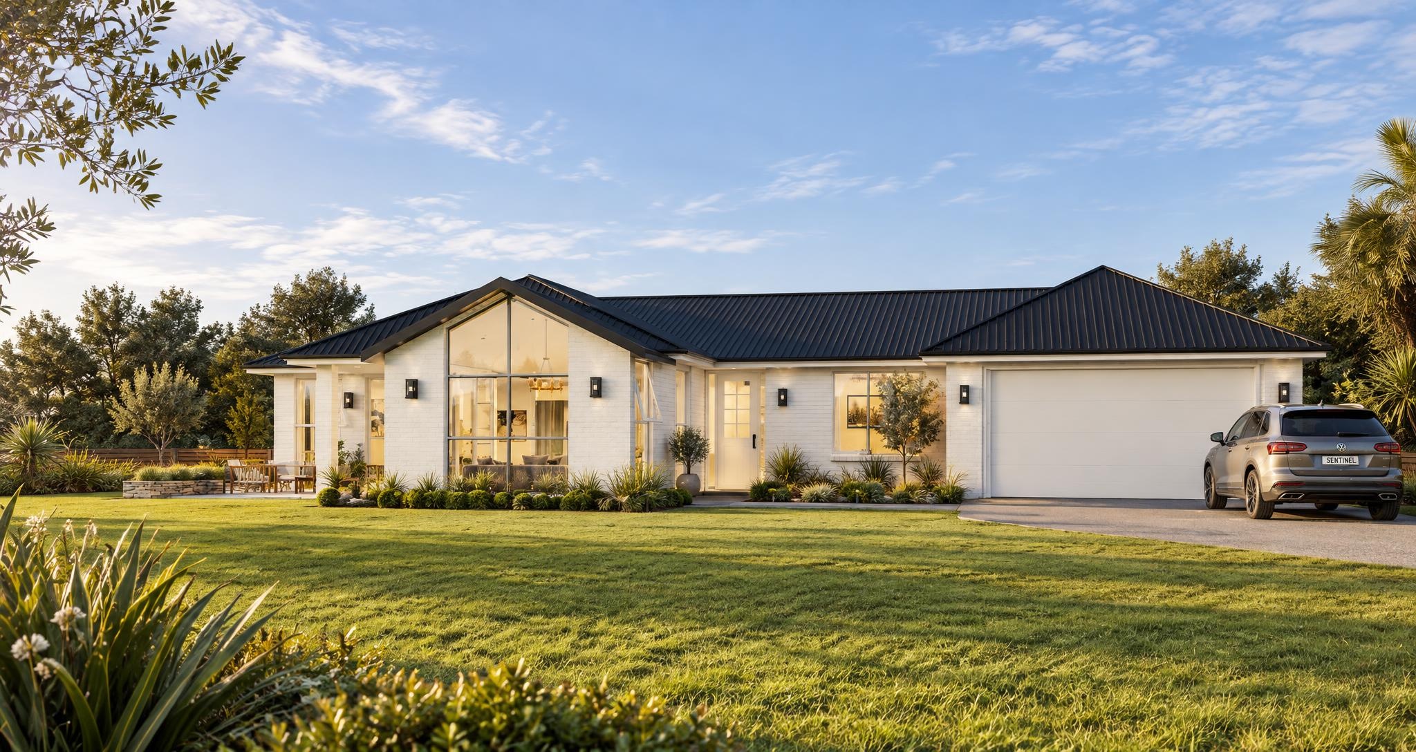 Crabfield — Hip roof