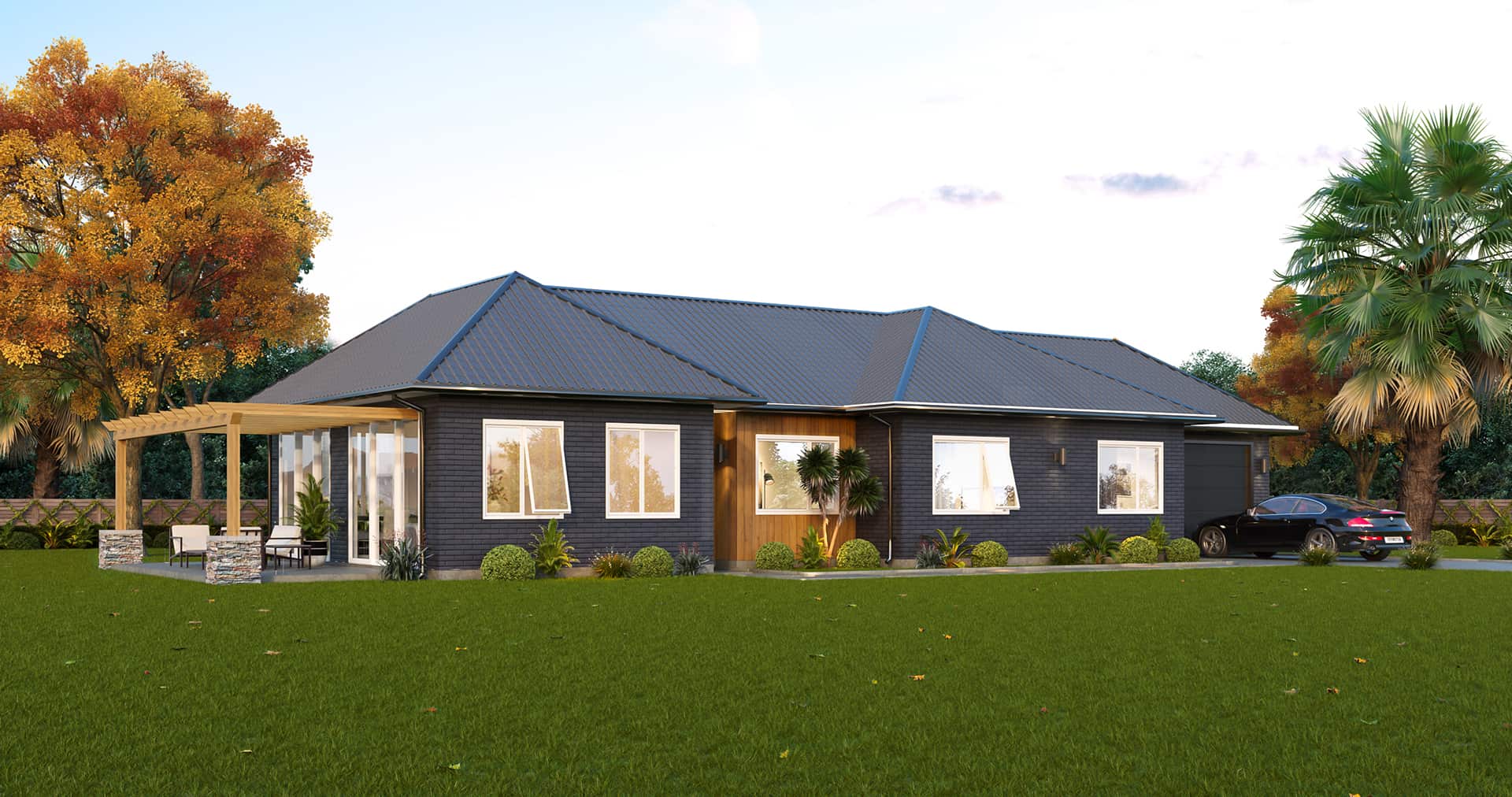 Empire — Hip roof