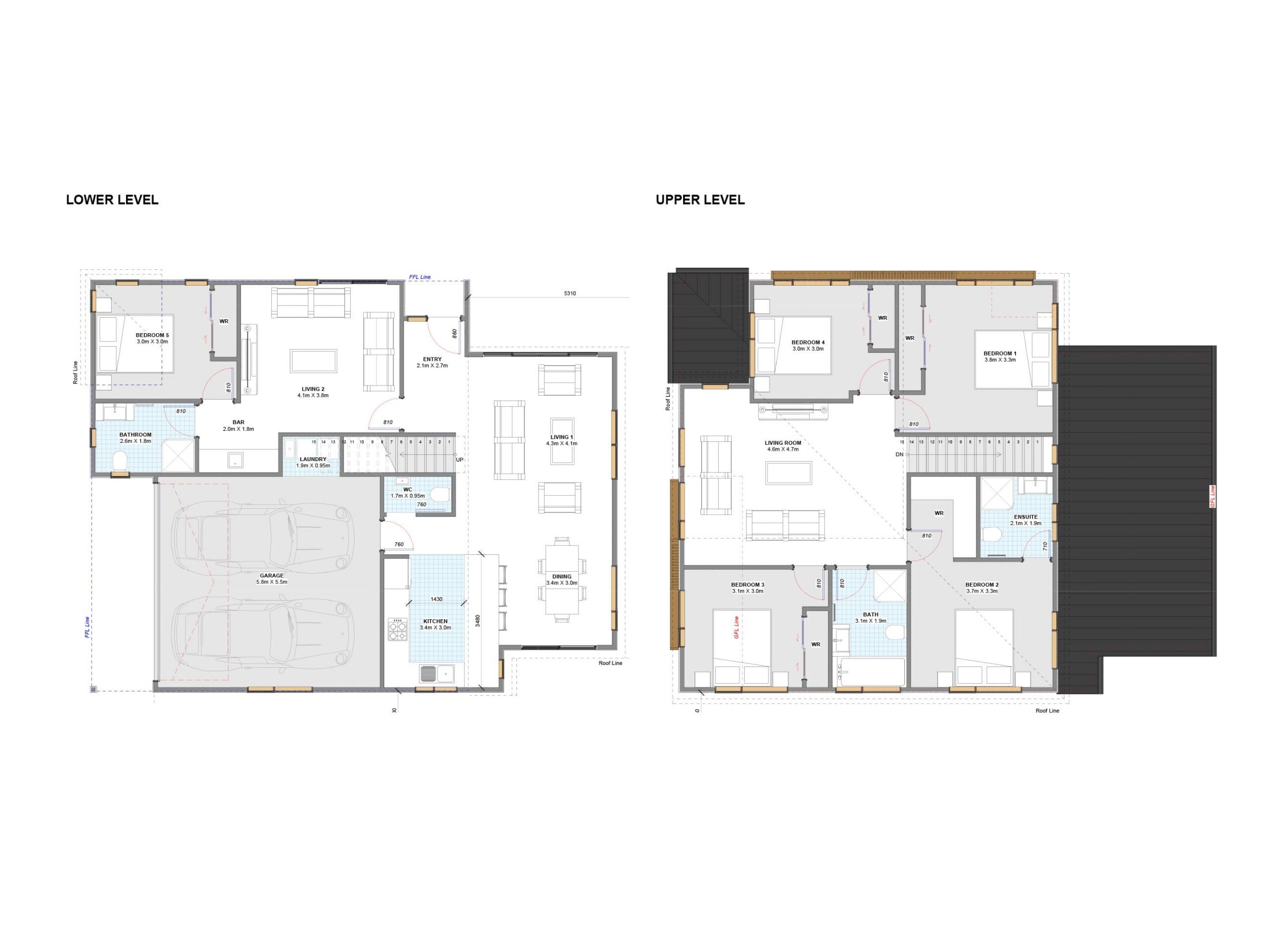 Karaka 5-Bedroom Beauty floor plan