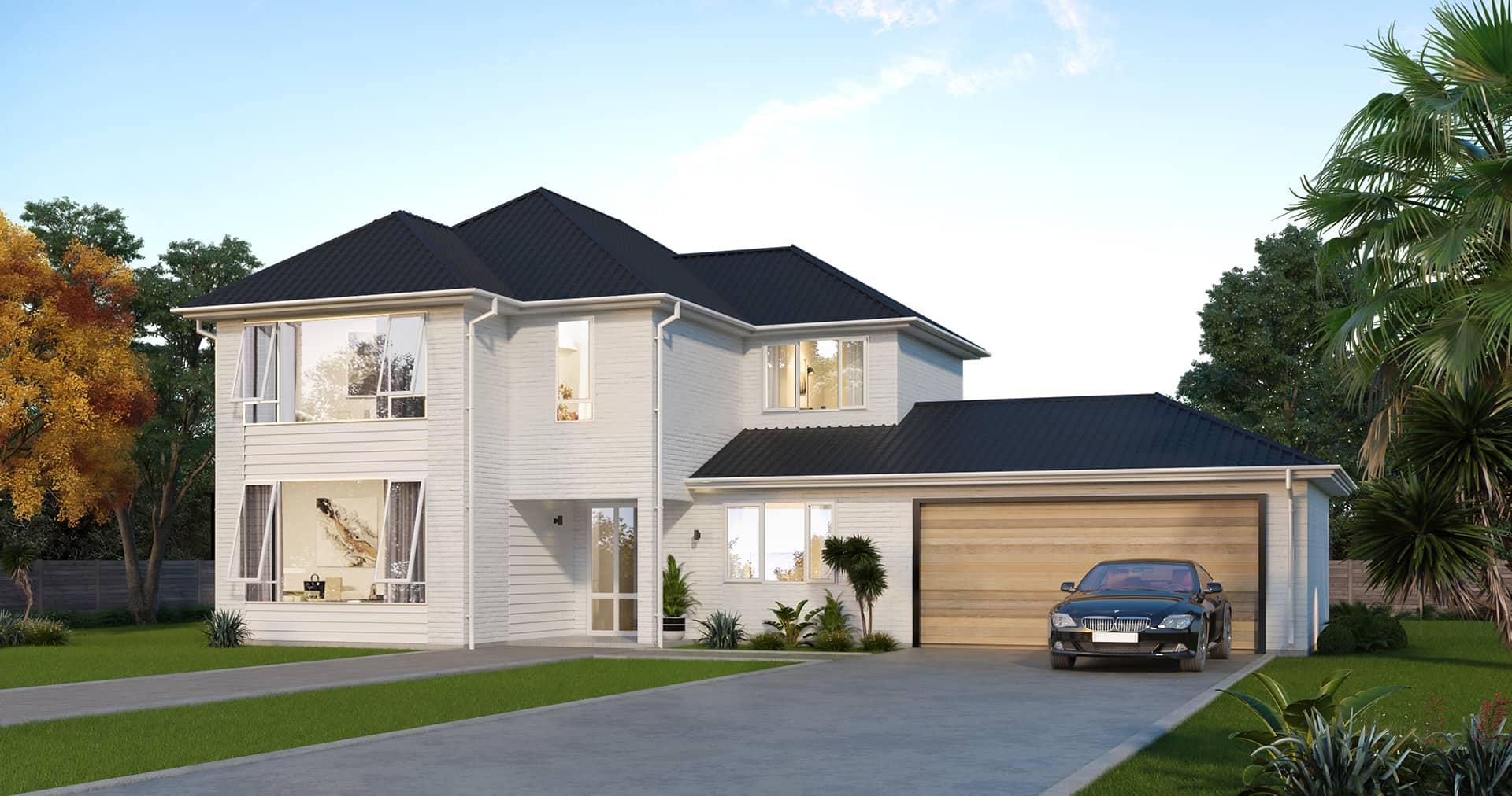 Glendon — Hip roof