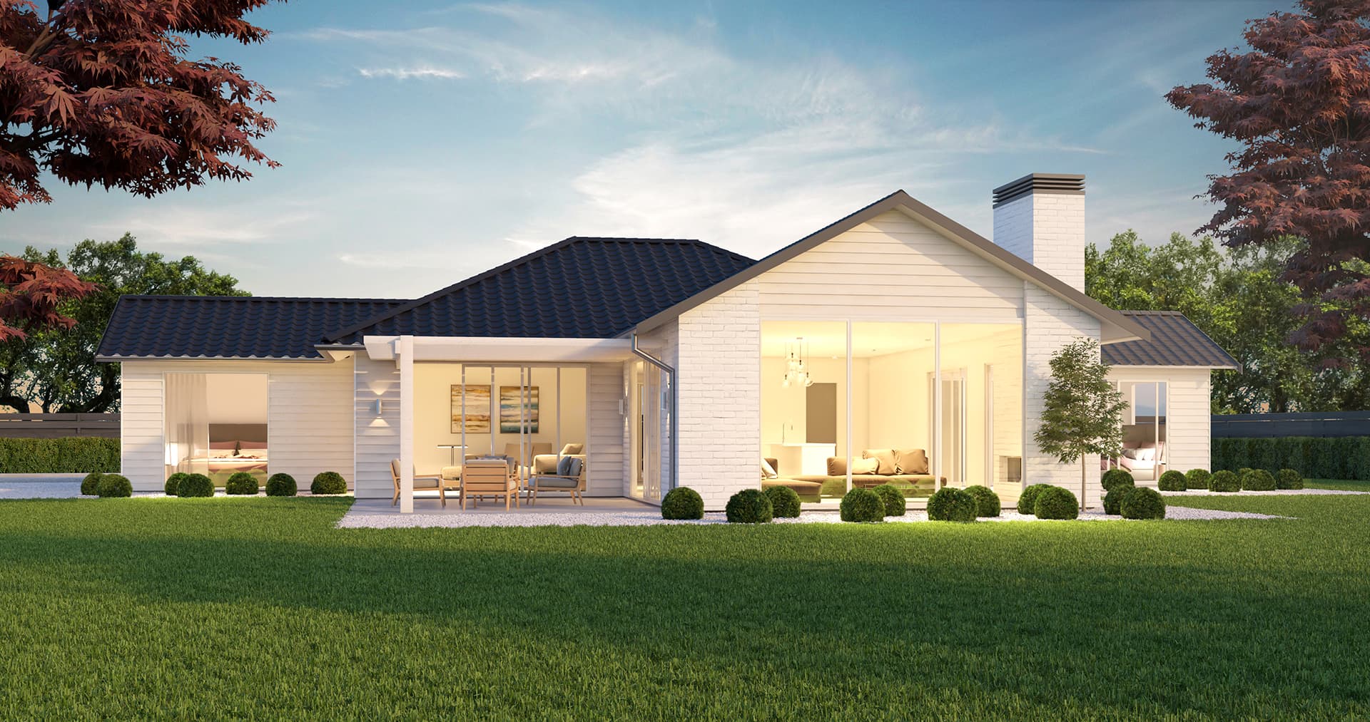 Glenvar — Hip roof
