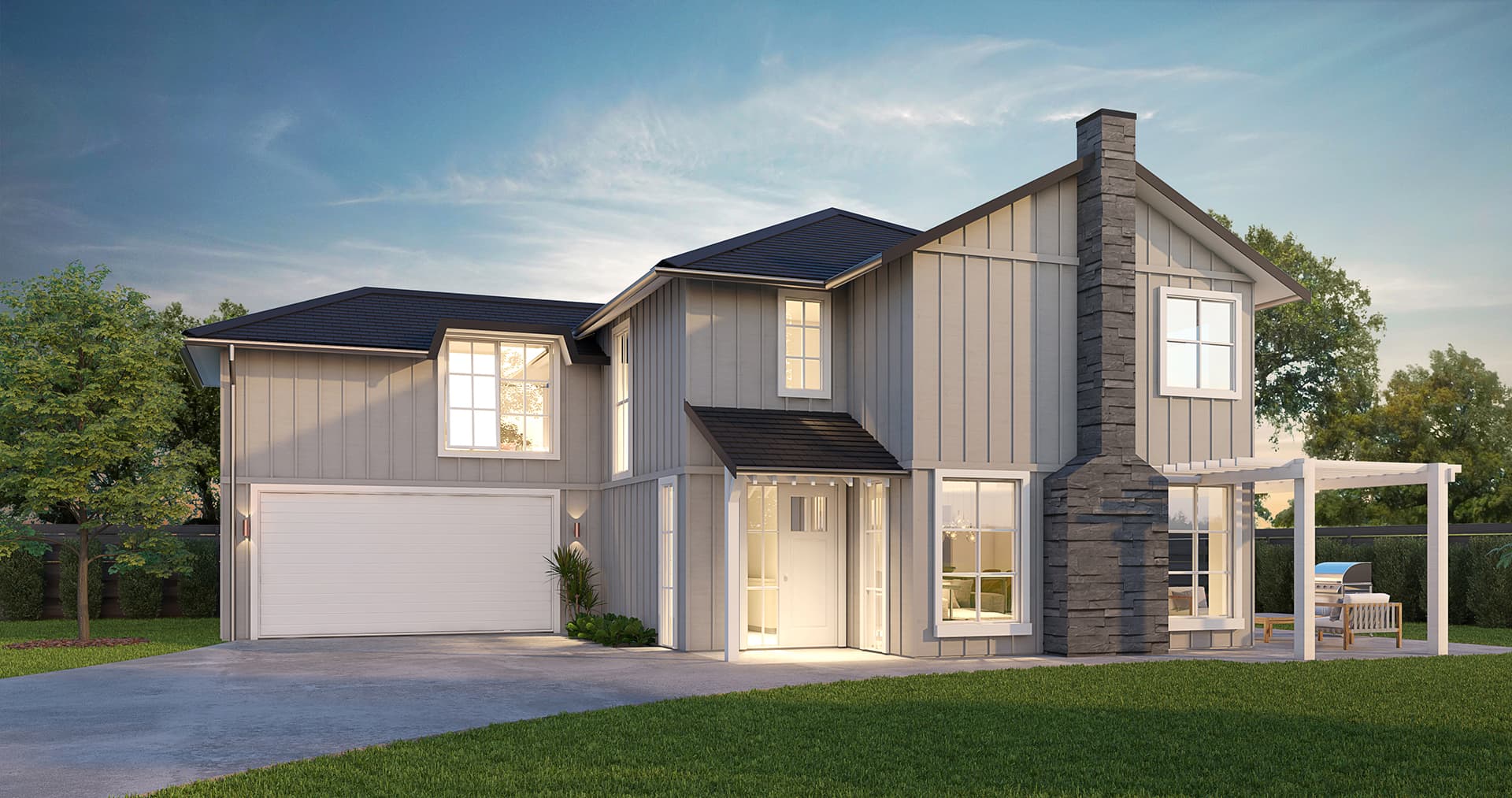 Granger — Hip roof