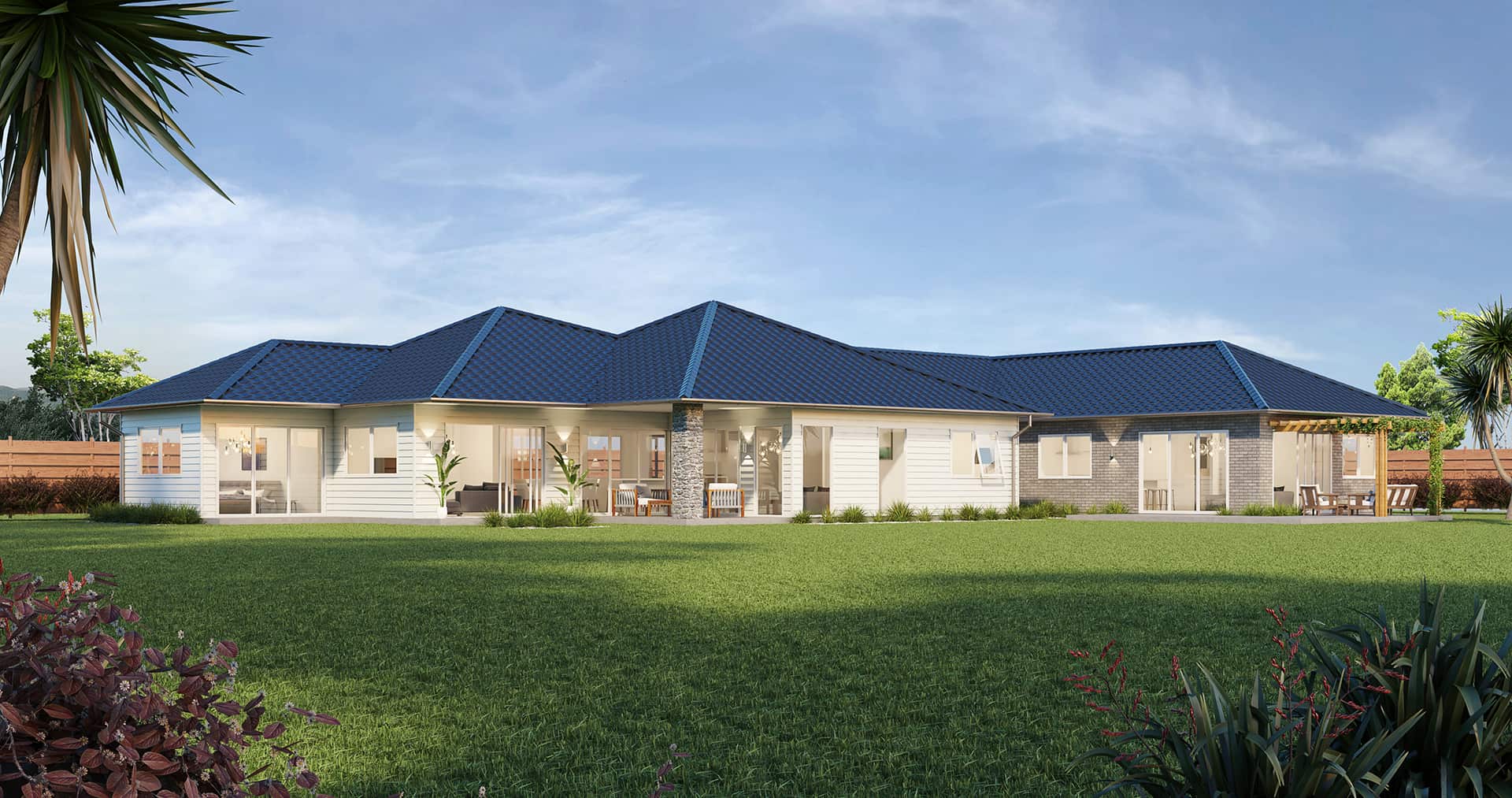 Grenada — Hip roof