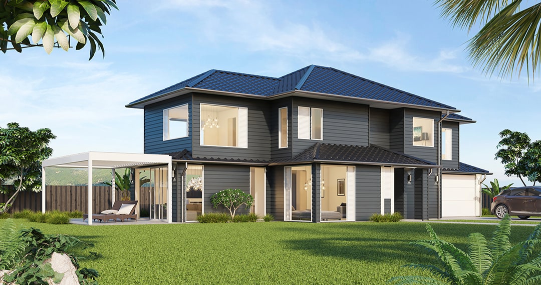 Huapai — Hip roof