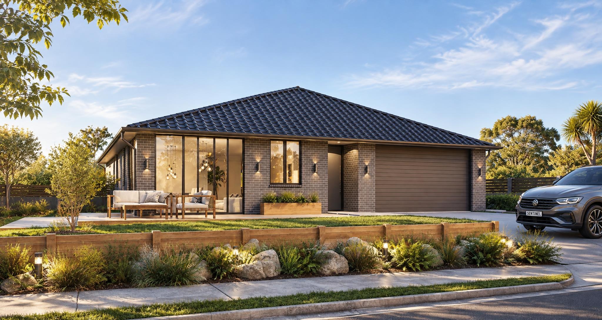 Hunua — Hip roof