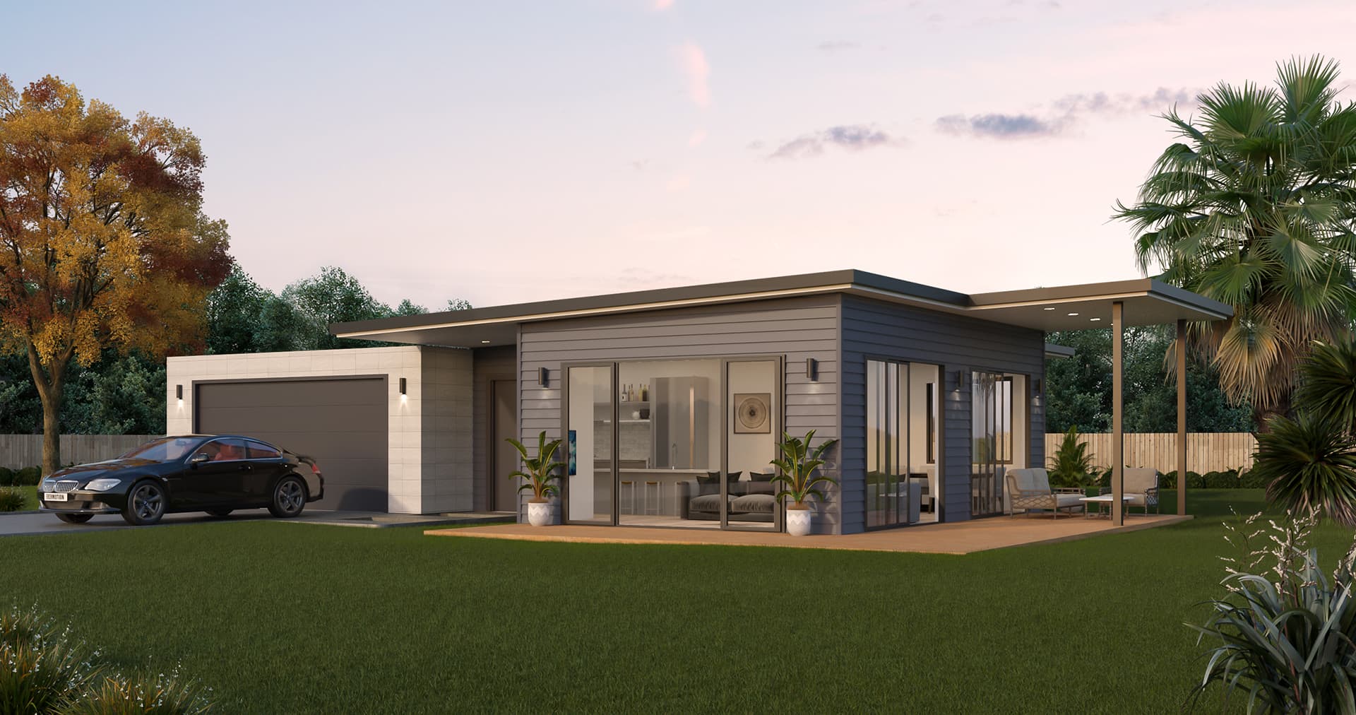Lancewood — Mono roof