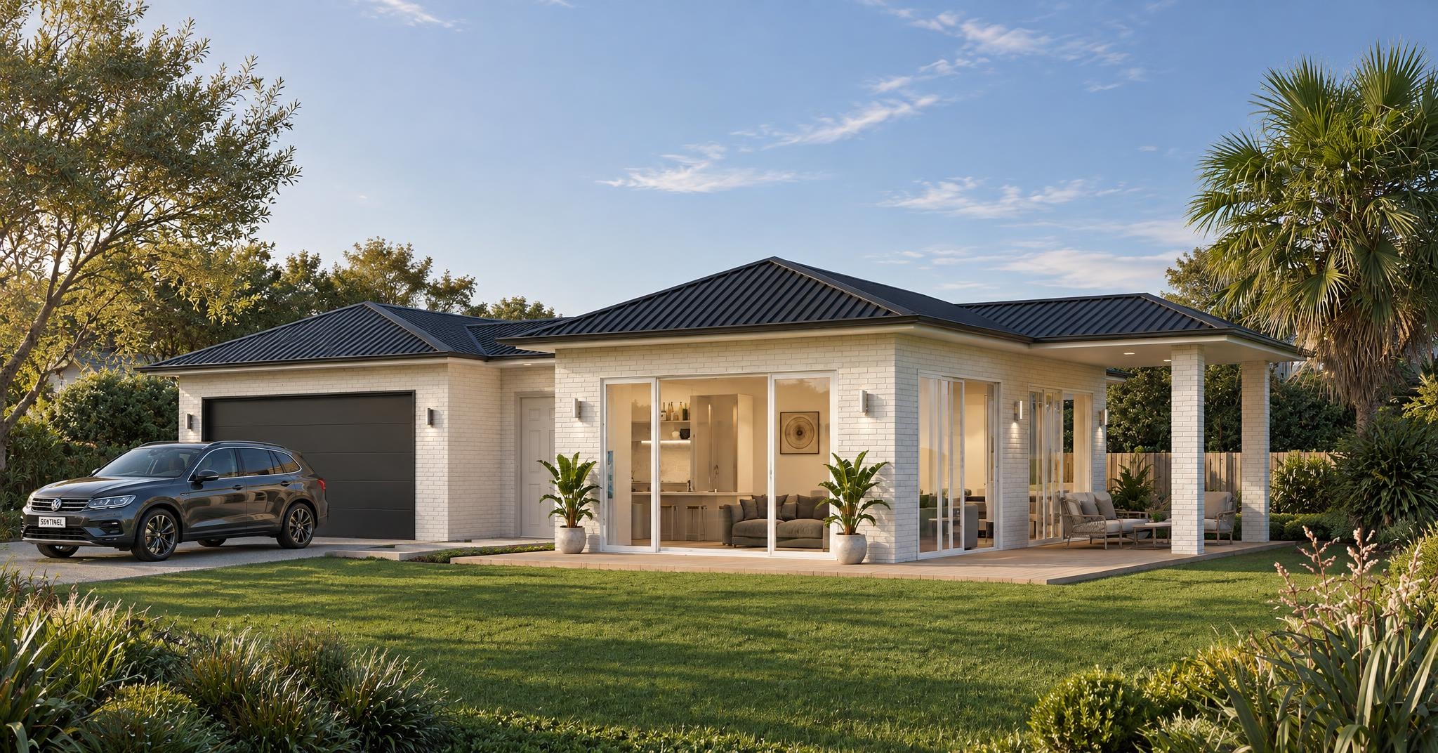 Lancewood — Hip roof