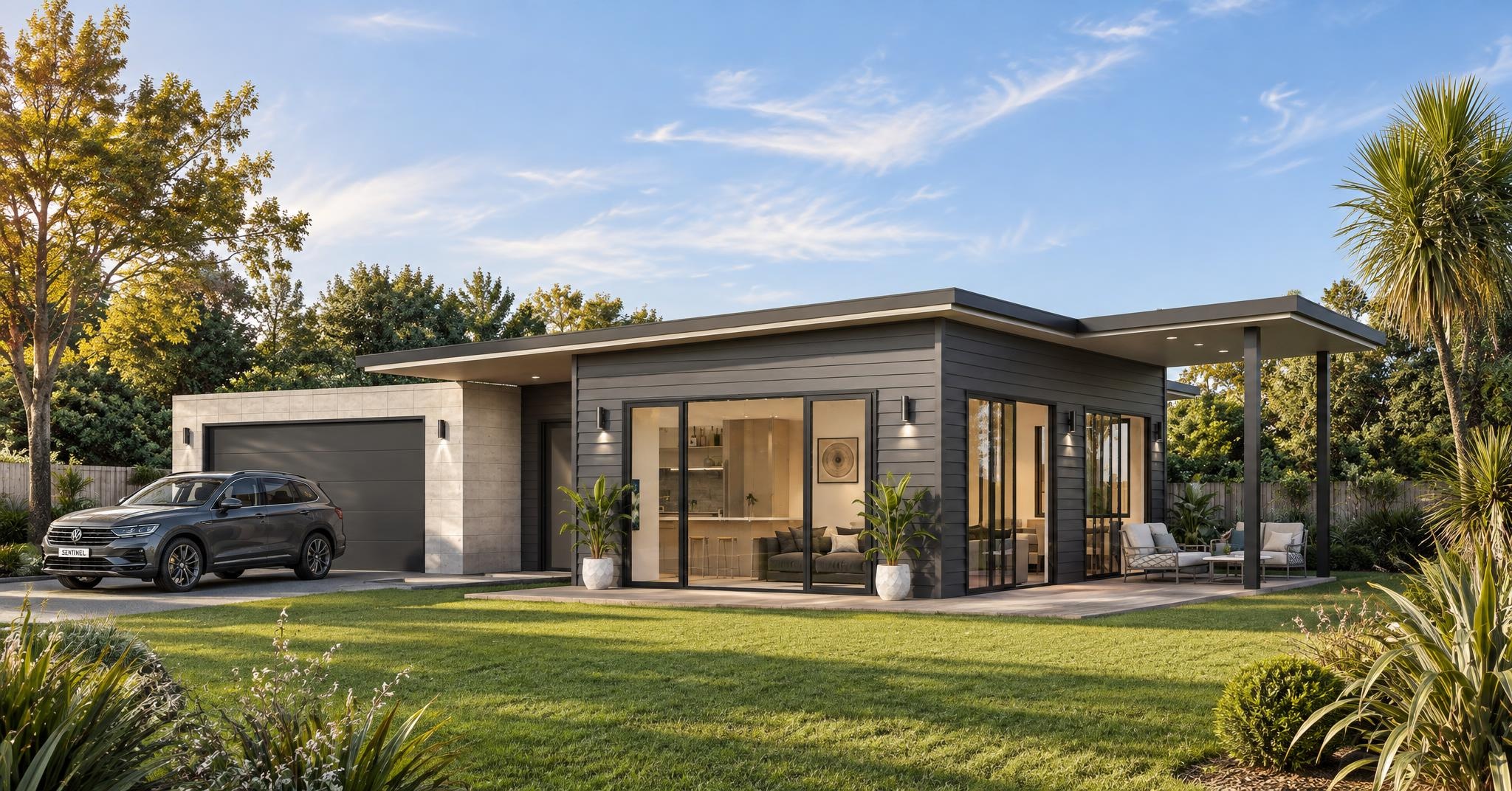 Lancewood — Monopitch roof