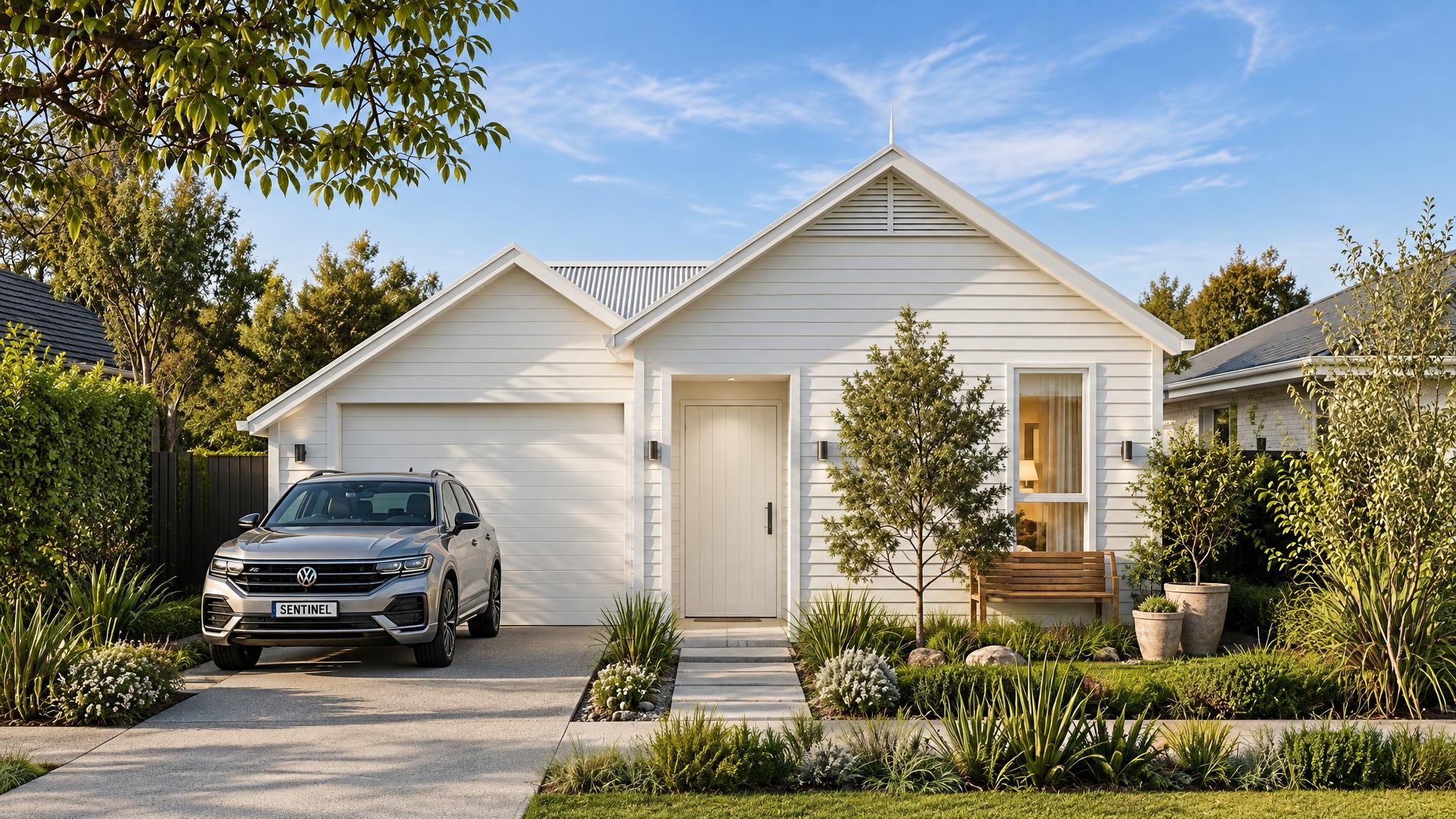 Leeward — Gable roof