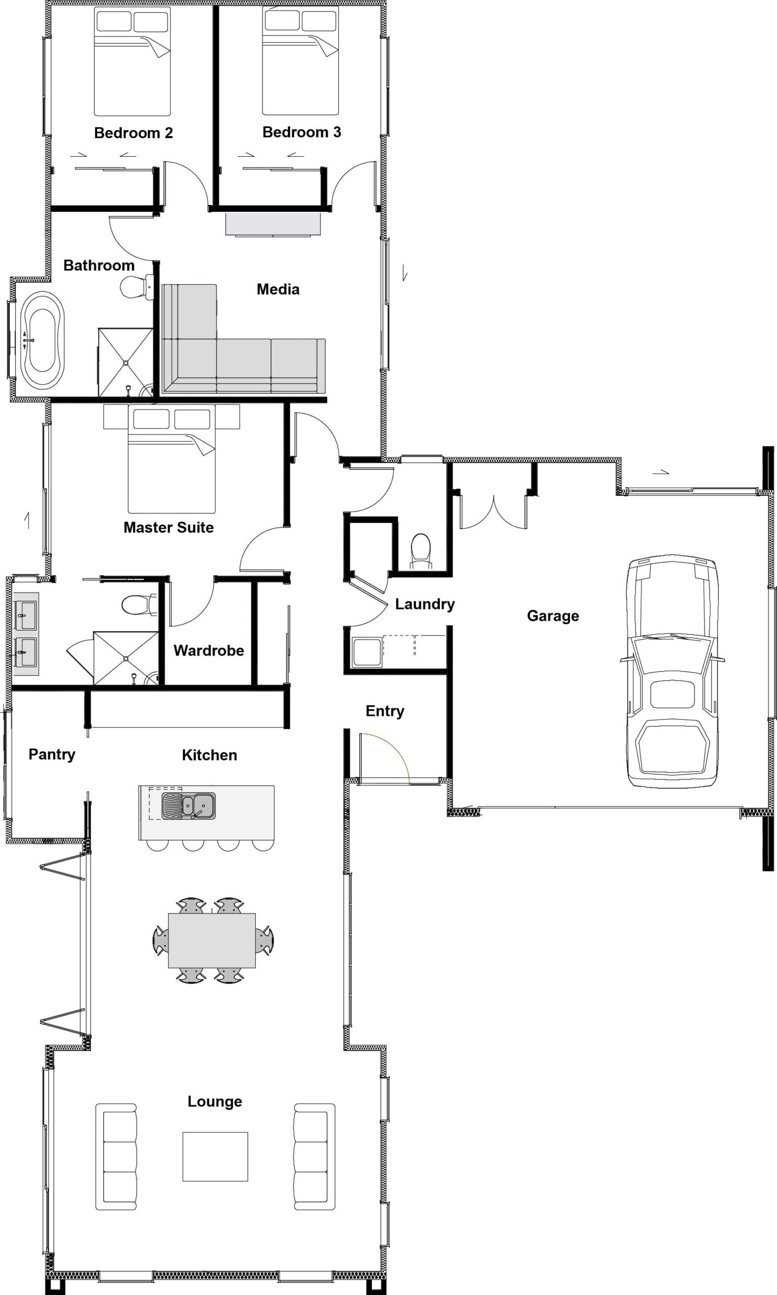 Oceania floor plan