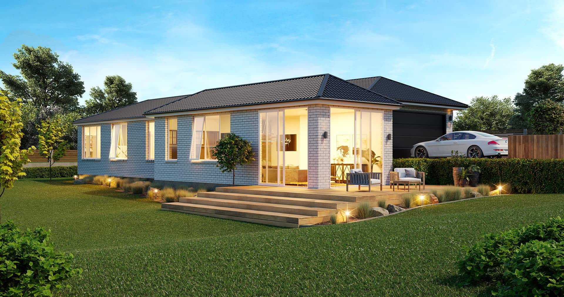 Opotiki — Hip roof