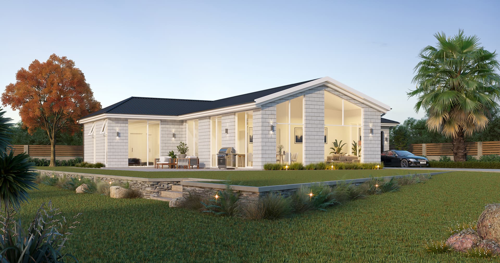 Orewa — Hip roof
