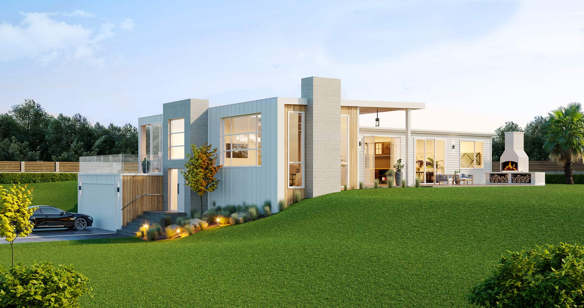Papamoa — Hip roof
