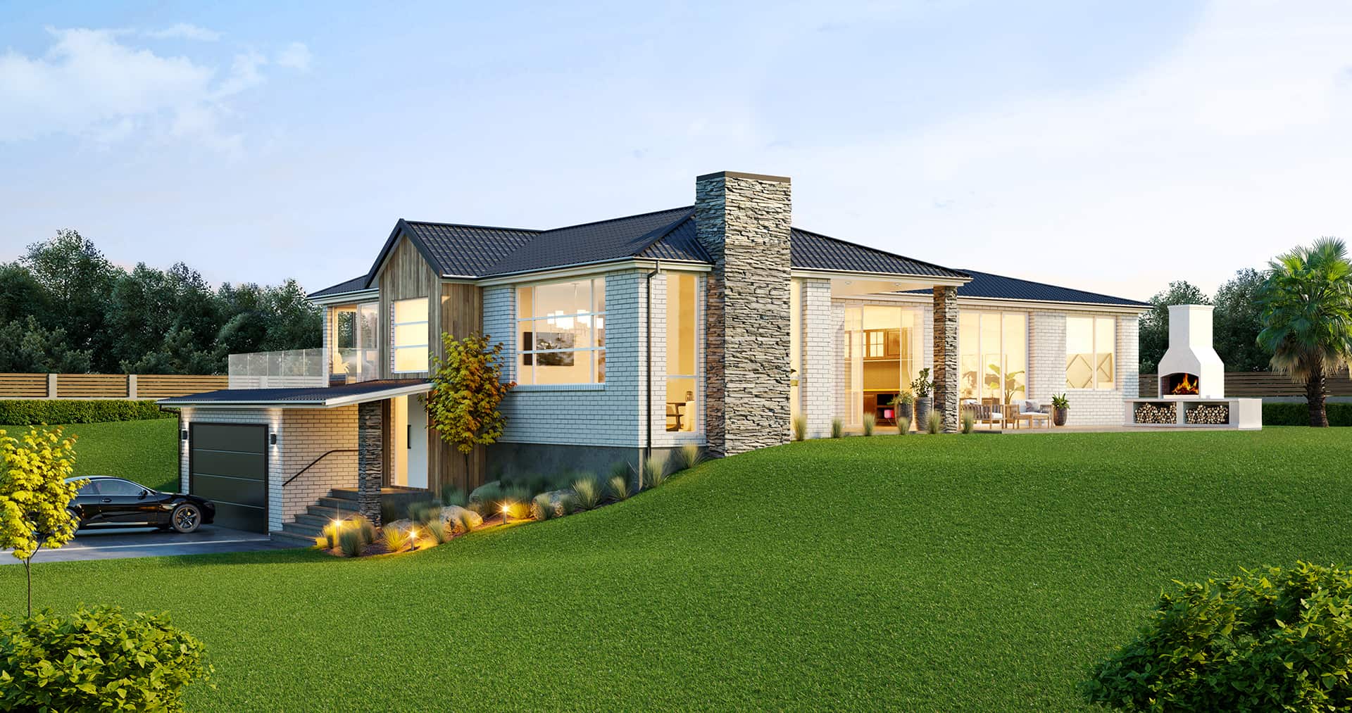 Papamoa — Mono roof