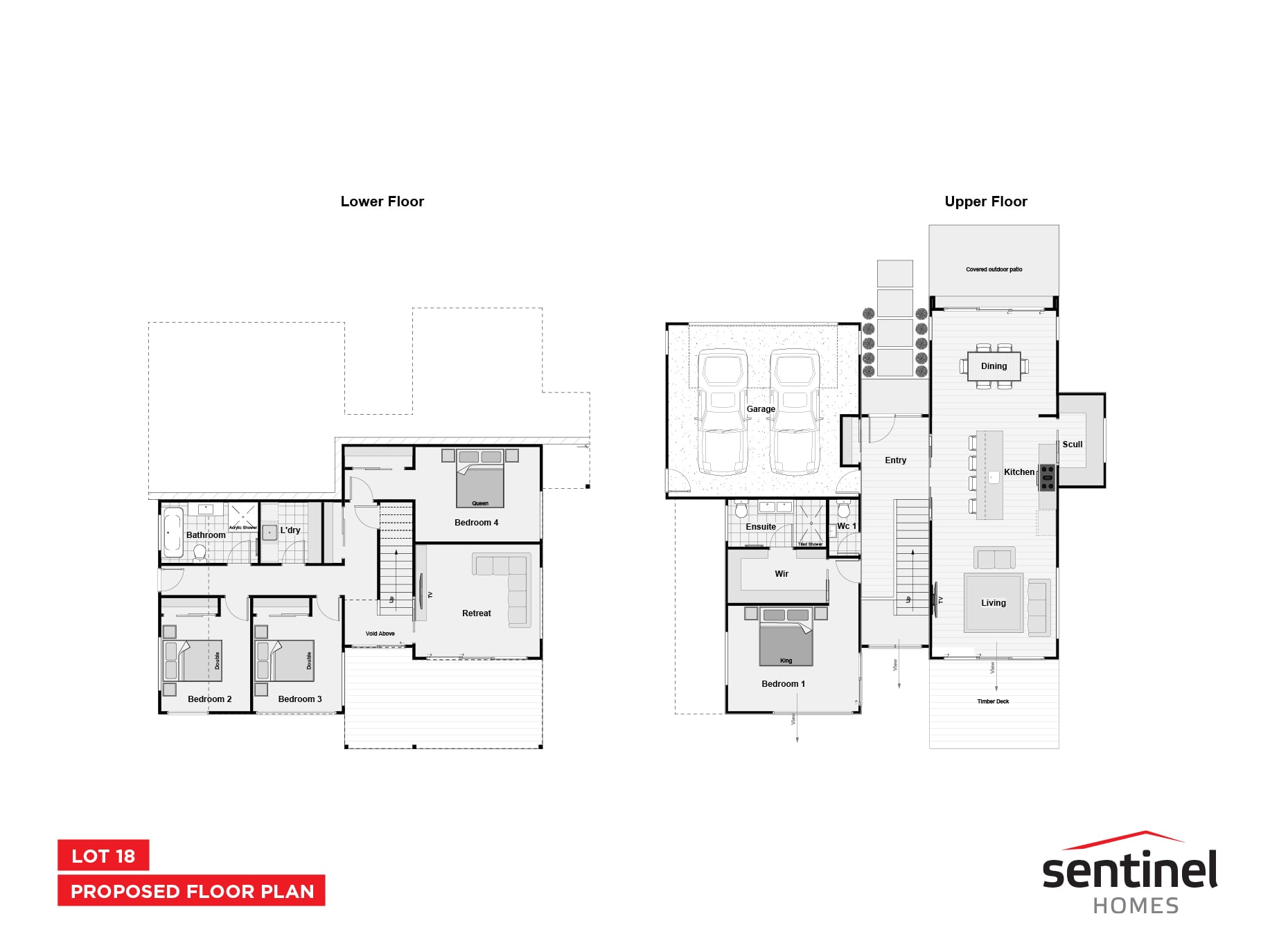 Waterfront Dream floor plan