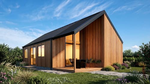 67m² Architectural Minor Dwelling — Gable roof
