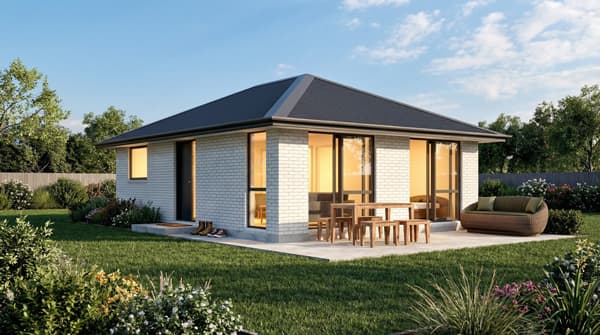 59m² Economical Minor Dwelling — Gable roof