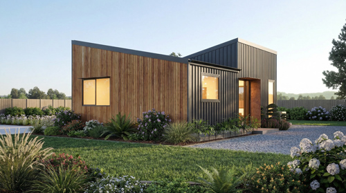 59m² Architectural Minor Dwelling — Gable roof