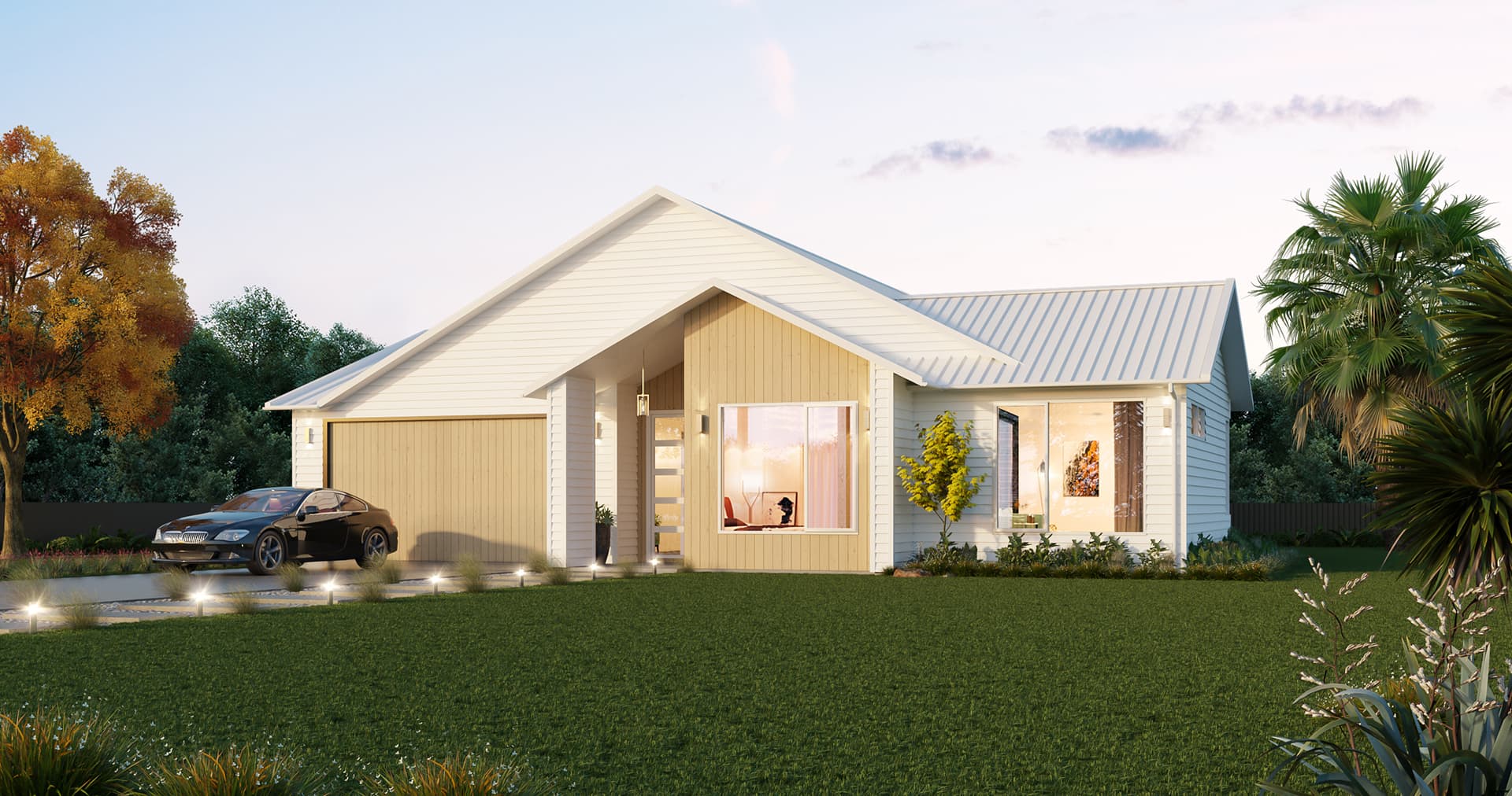 Twin Parks — Gable roof