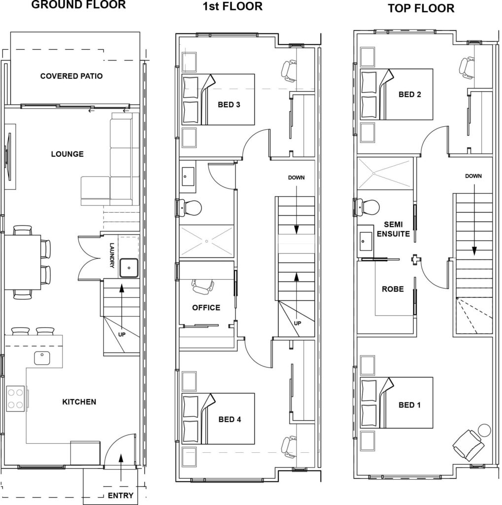 Trinity house plan by Sentinel Homes