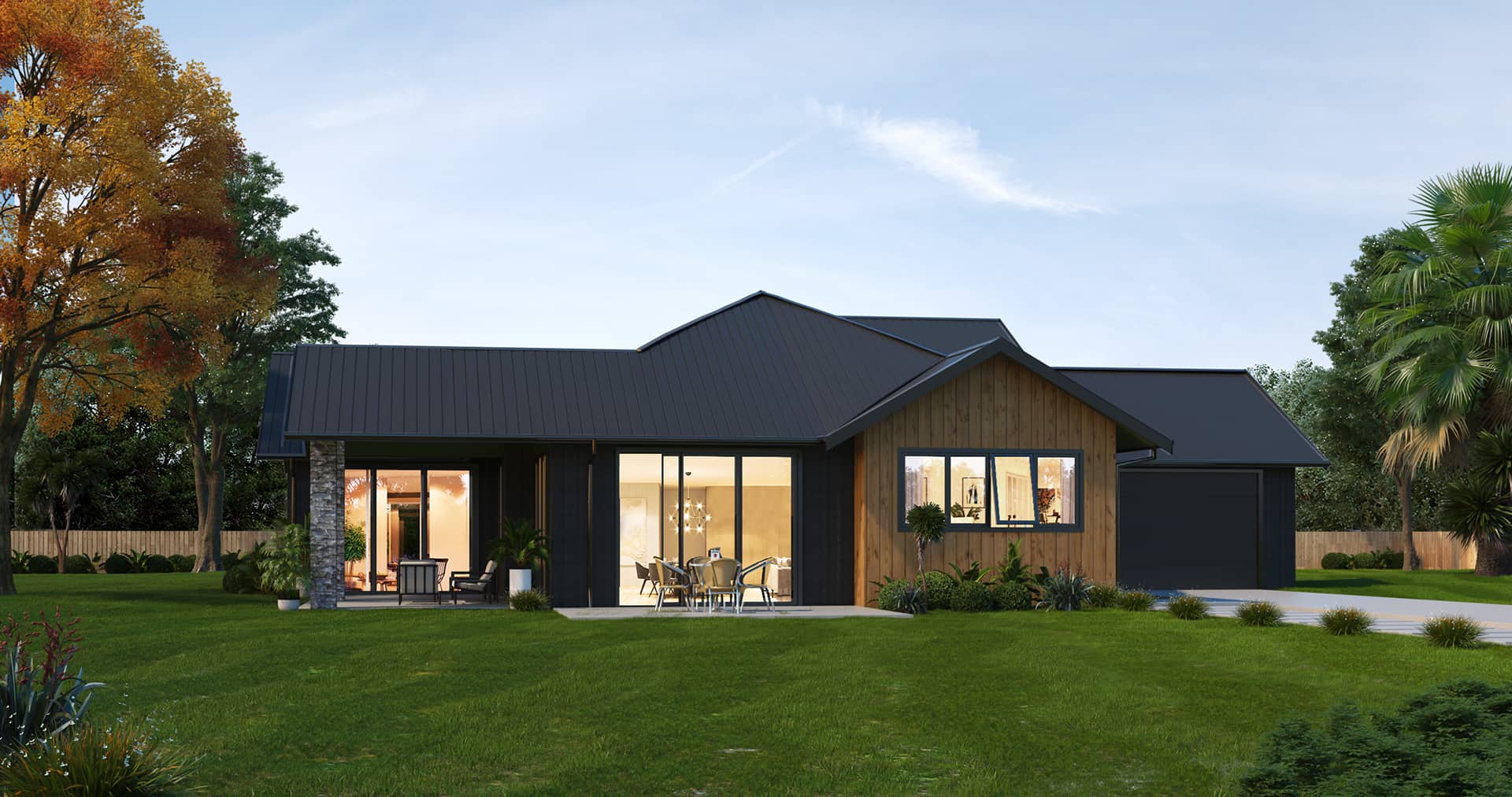 Waitomo — Gable roof