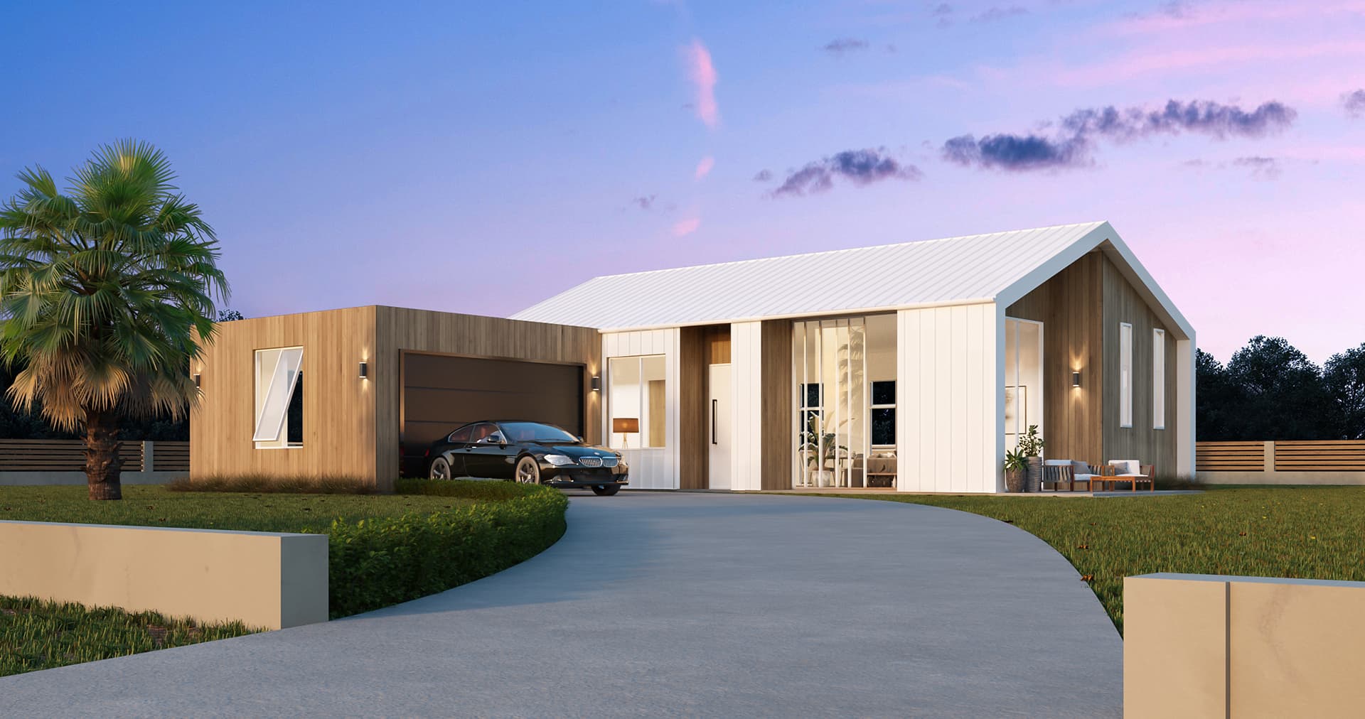 Woodside — Mono roof