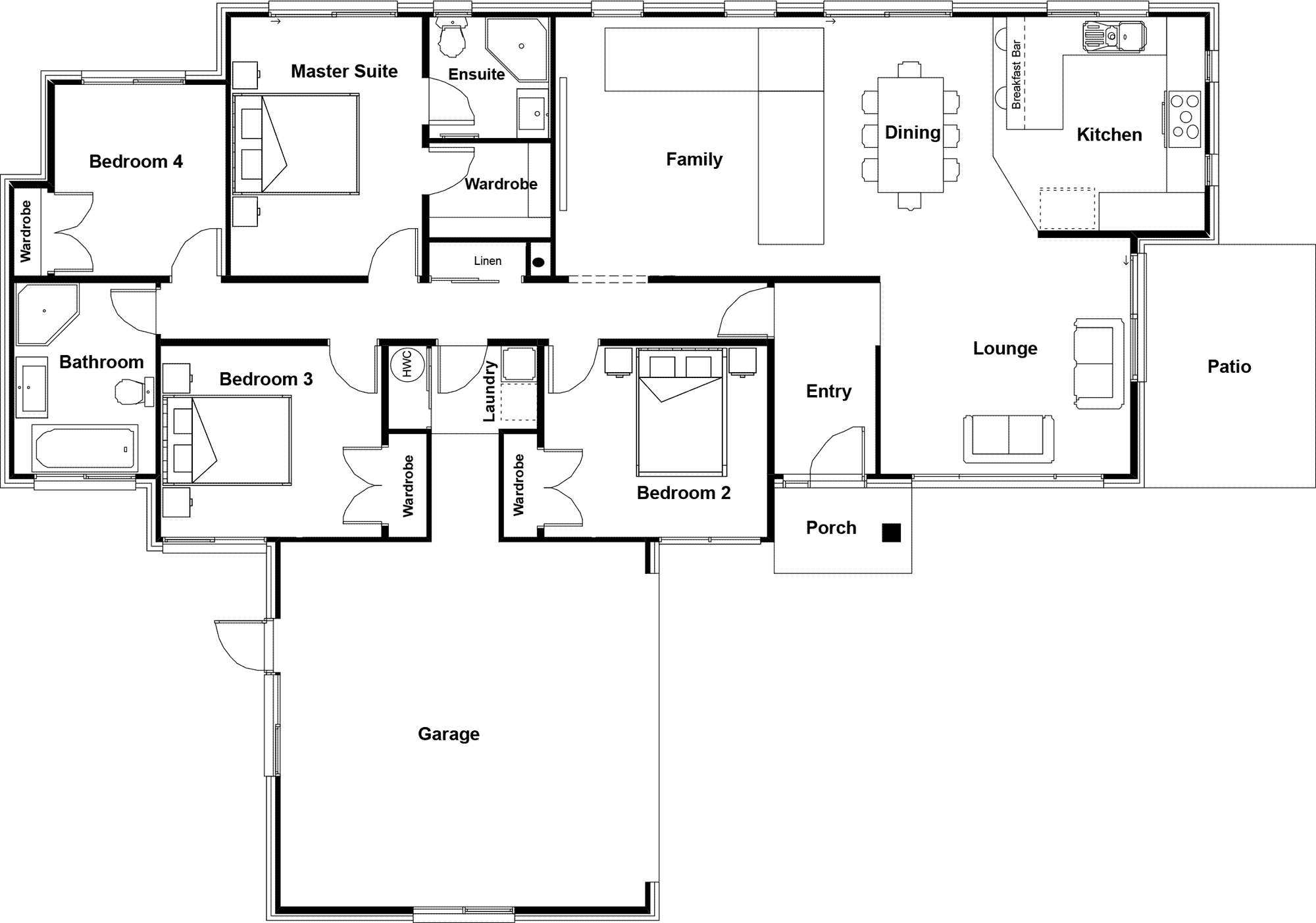 Christchurch Charity Home floor plan