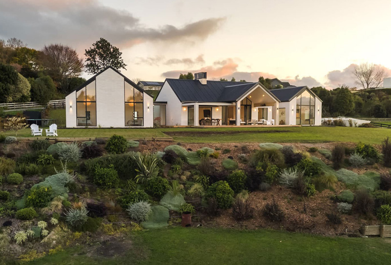 large rural home