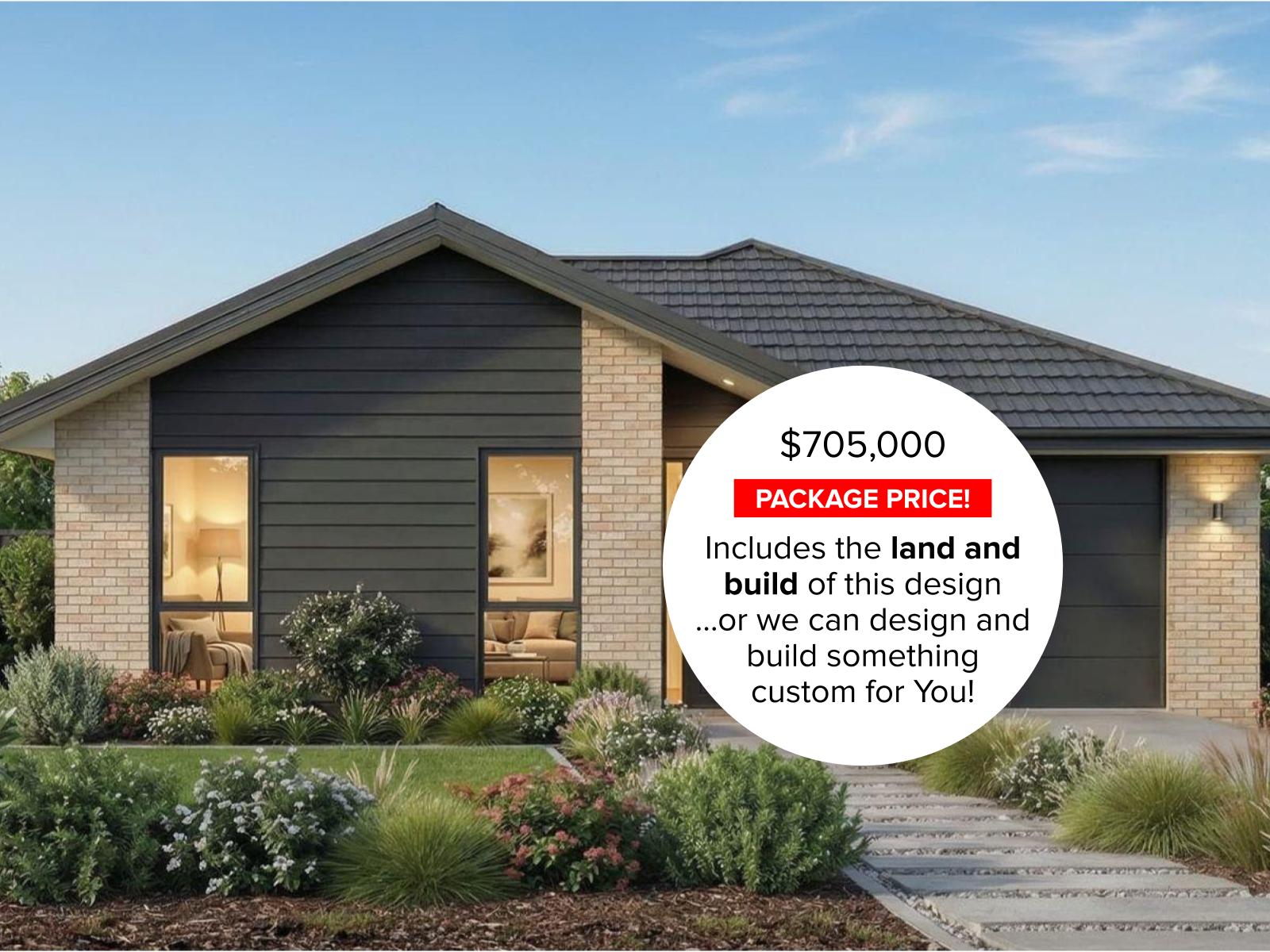 New Home & Land $705k
