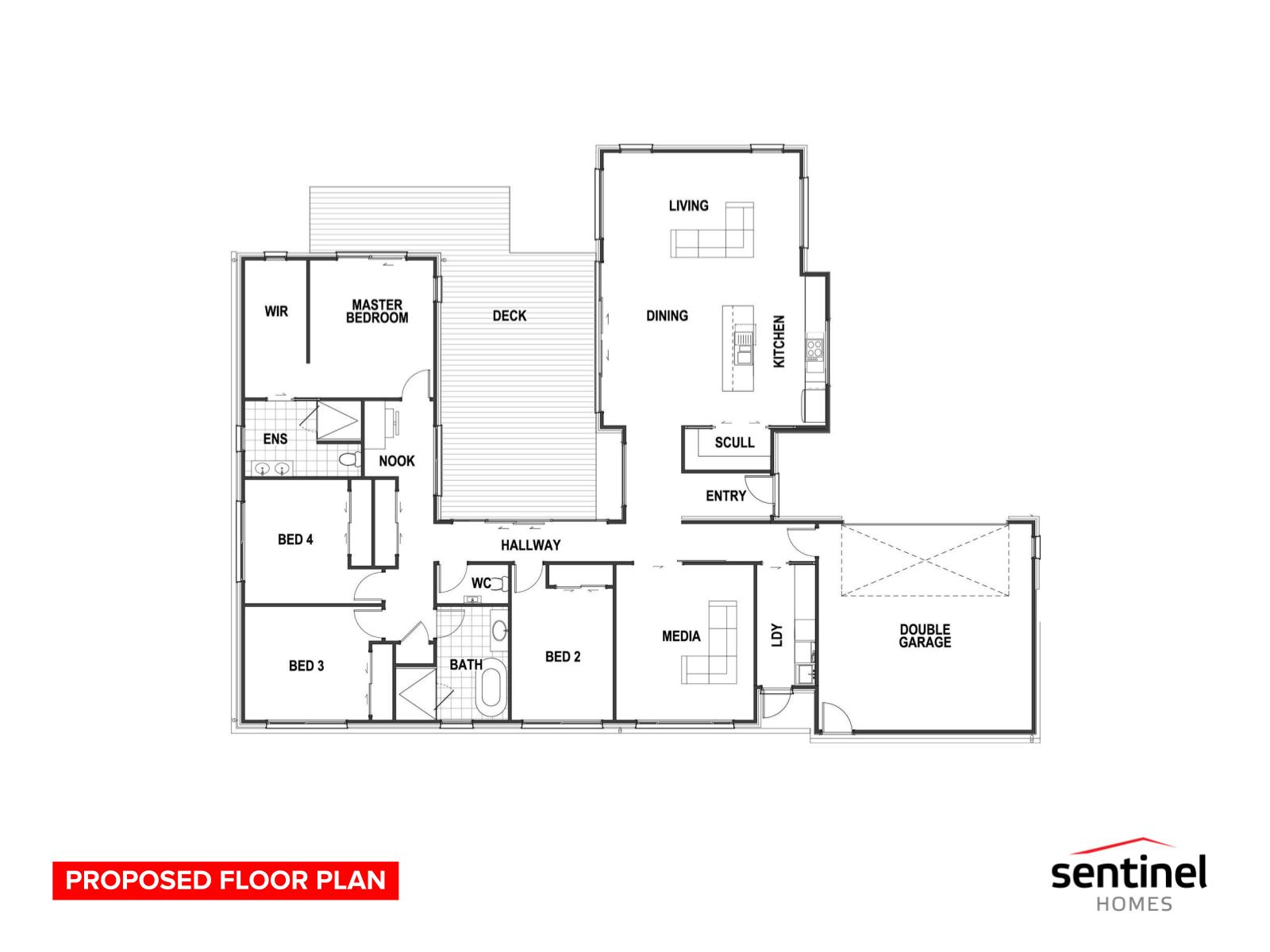 Kukupa Rise – Modern Living floor plan