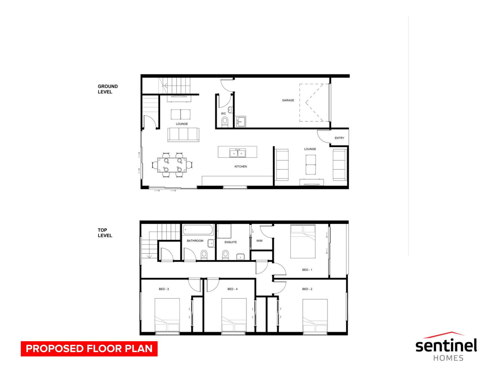 Elevated Section with Views floor plan