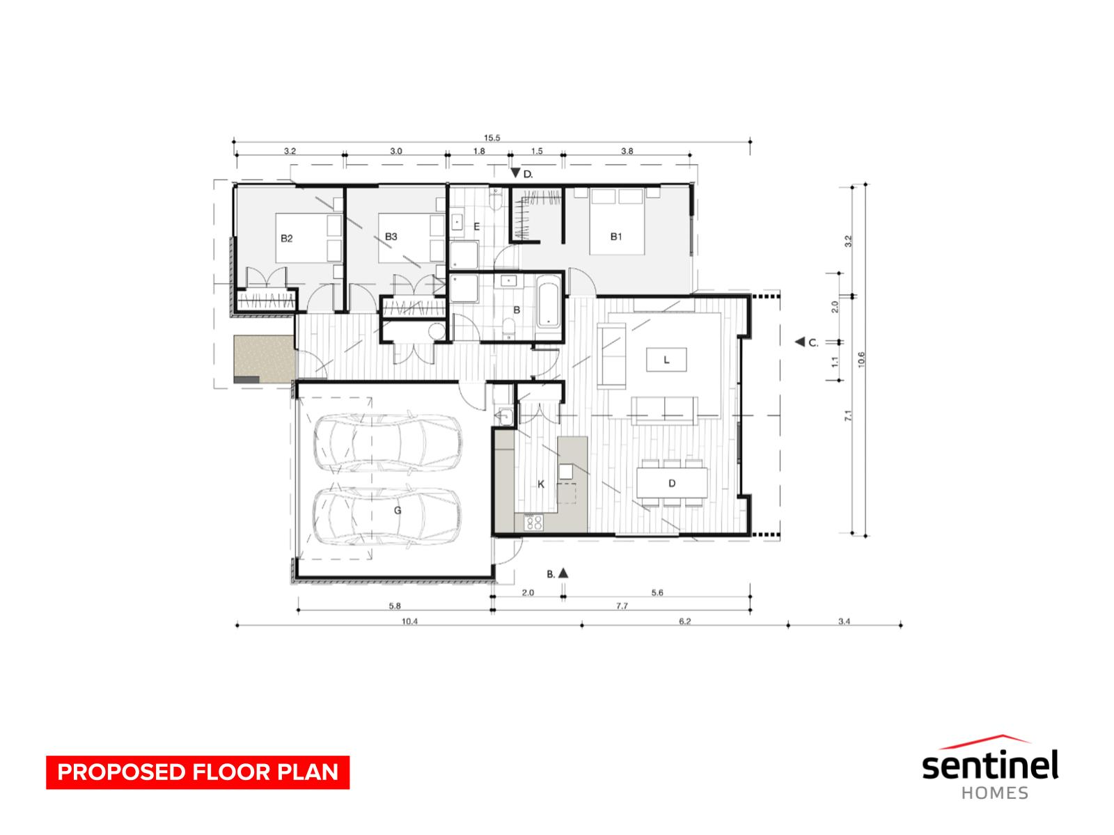 Living Portside floor plan