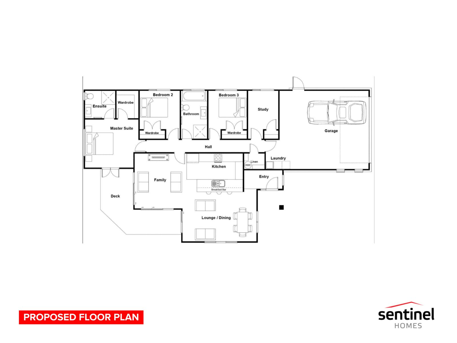 Modern Living, Rural Outlook floor plan