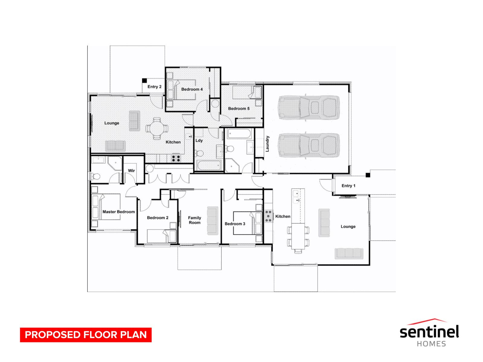 Home & Income Dream Living floor plan