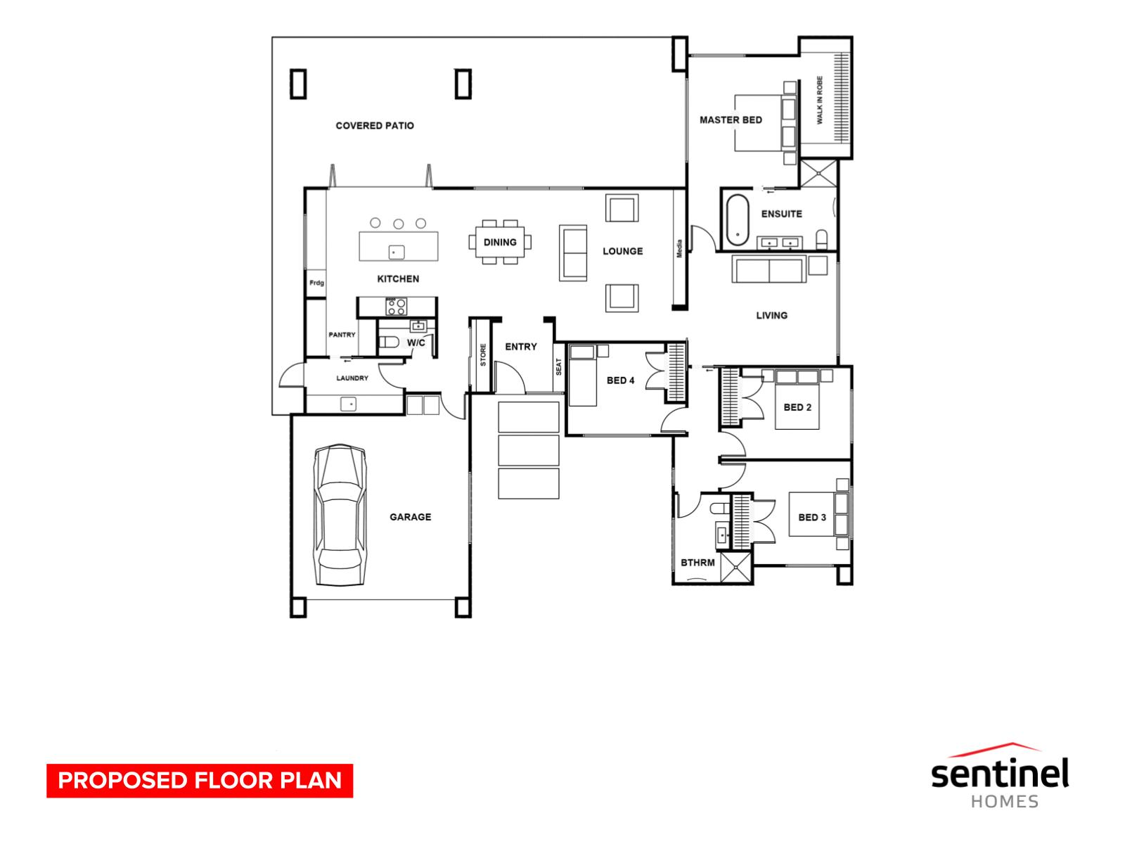 Maungatapere – Stevens Way floor plan