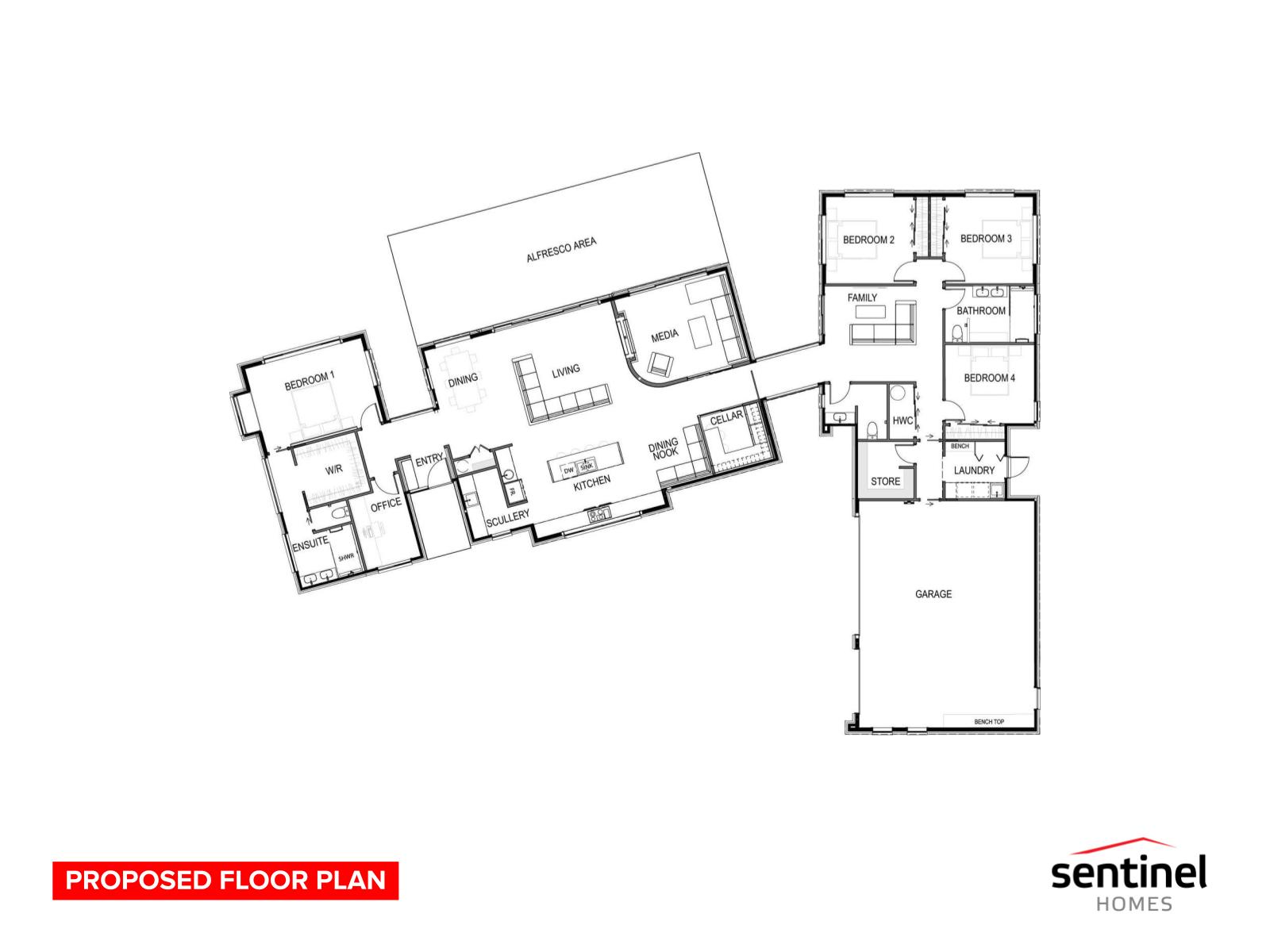 Premium Tamahere House & Land floor plan